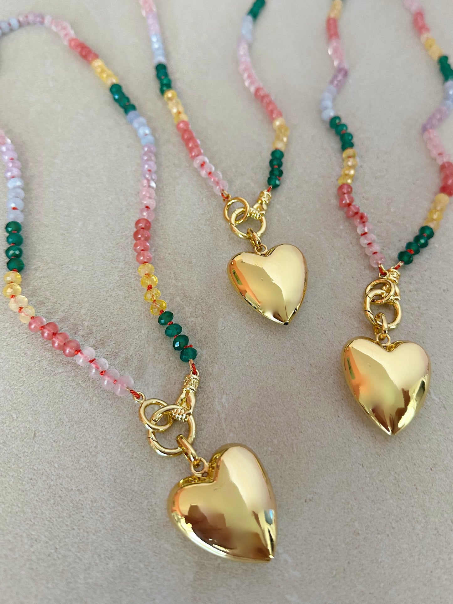 Heart in Hand Necklace