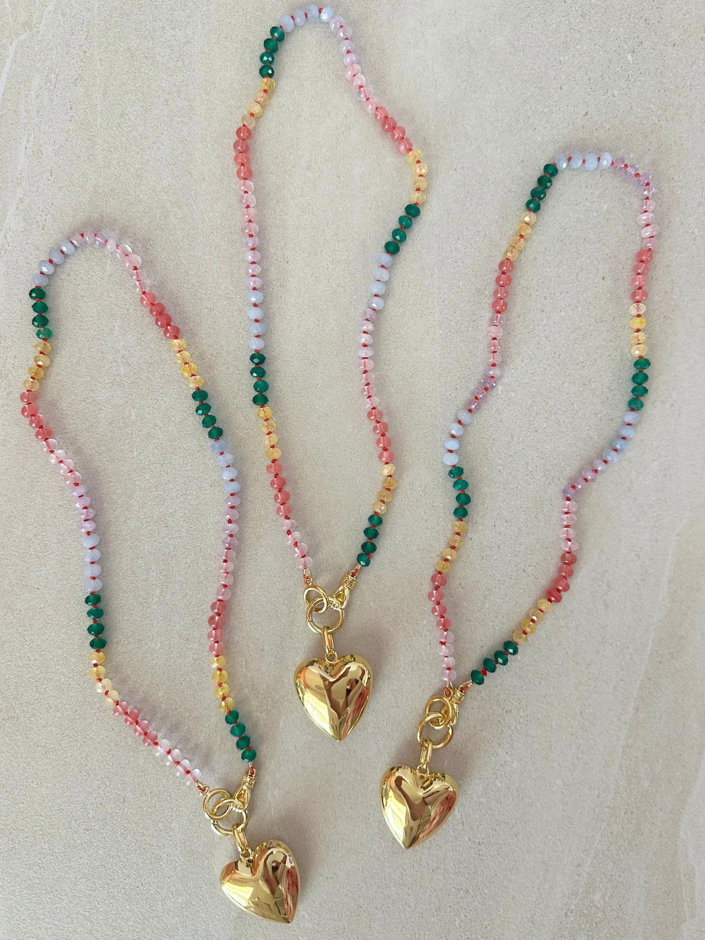 Heart in Hand Necklace