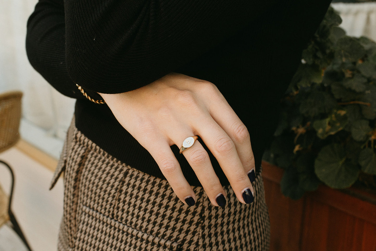 Brielle Signet Ring