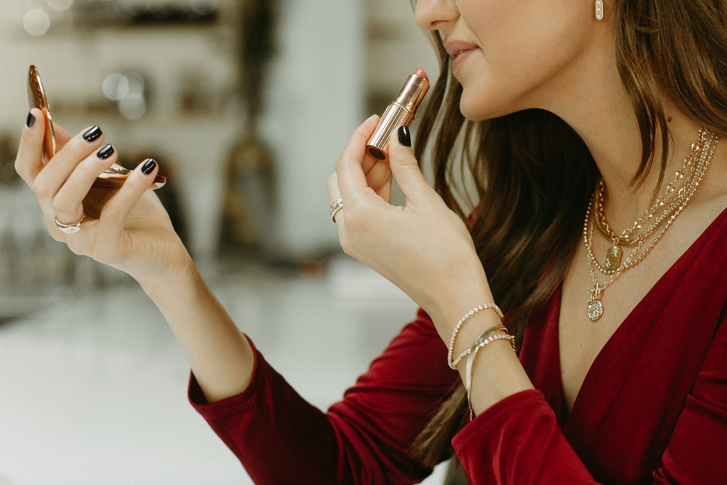 Aurelie Herringbone Bracelet