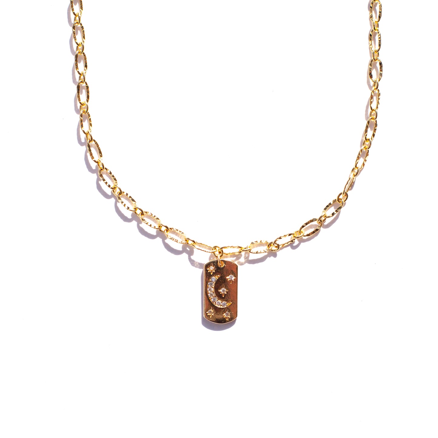 Constellation Mini Tag Necklace
