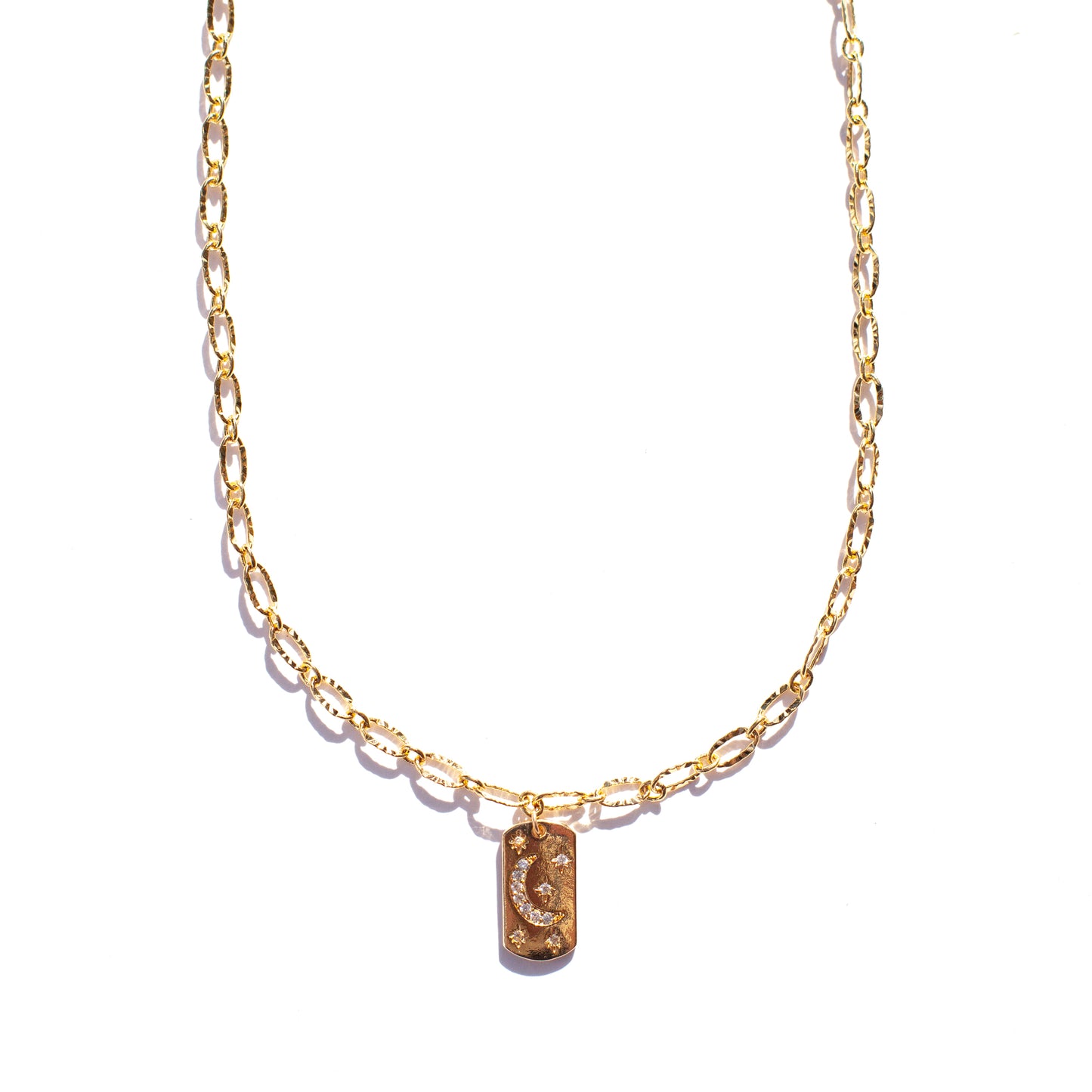 Constellation Mini Tag Necklace