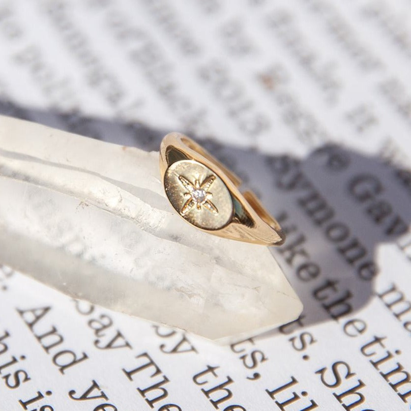 Brielle Signet Ring