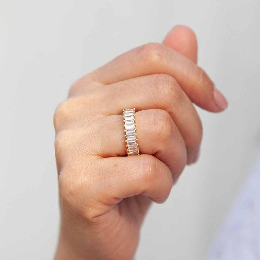 Baguette Eternity Band