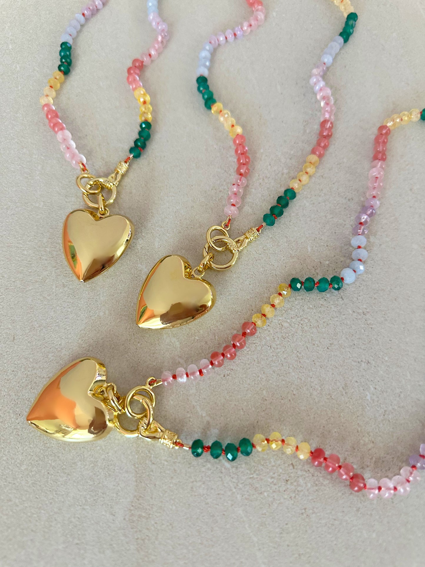 Heart in Hand Necklace