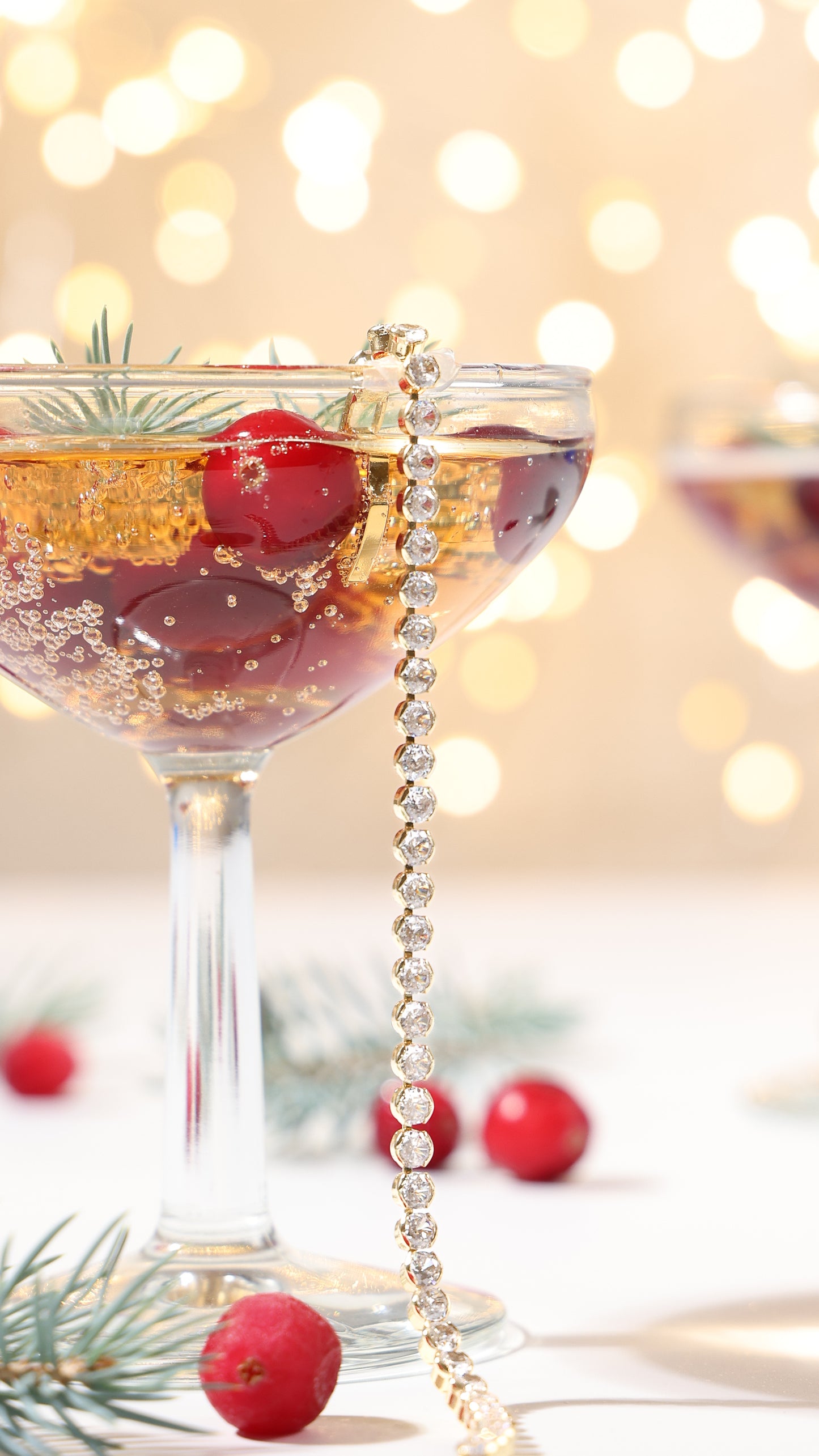 Holiday Light Tennis Bracelet