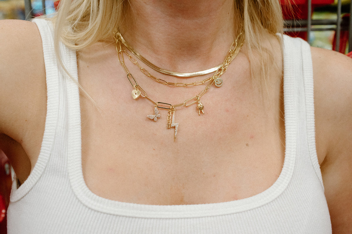 That&#39;s Hot Charm Necklace