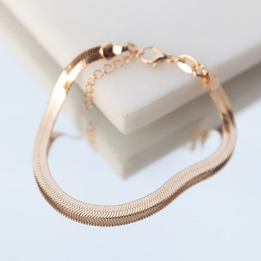Aurelie Herringbone Bracelet